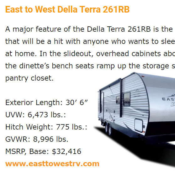 trailerlife.com - Meet the fleet 22 travel trailers for 2020