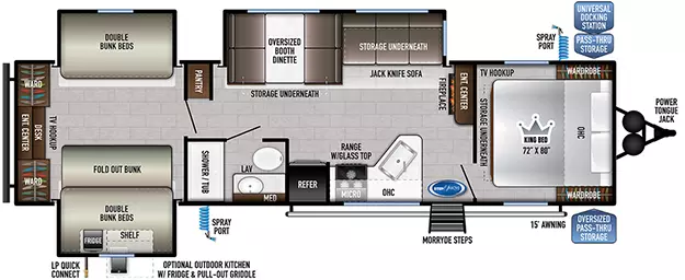 323QB Floorplan Image