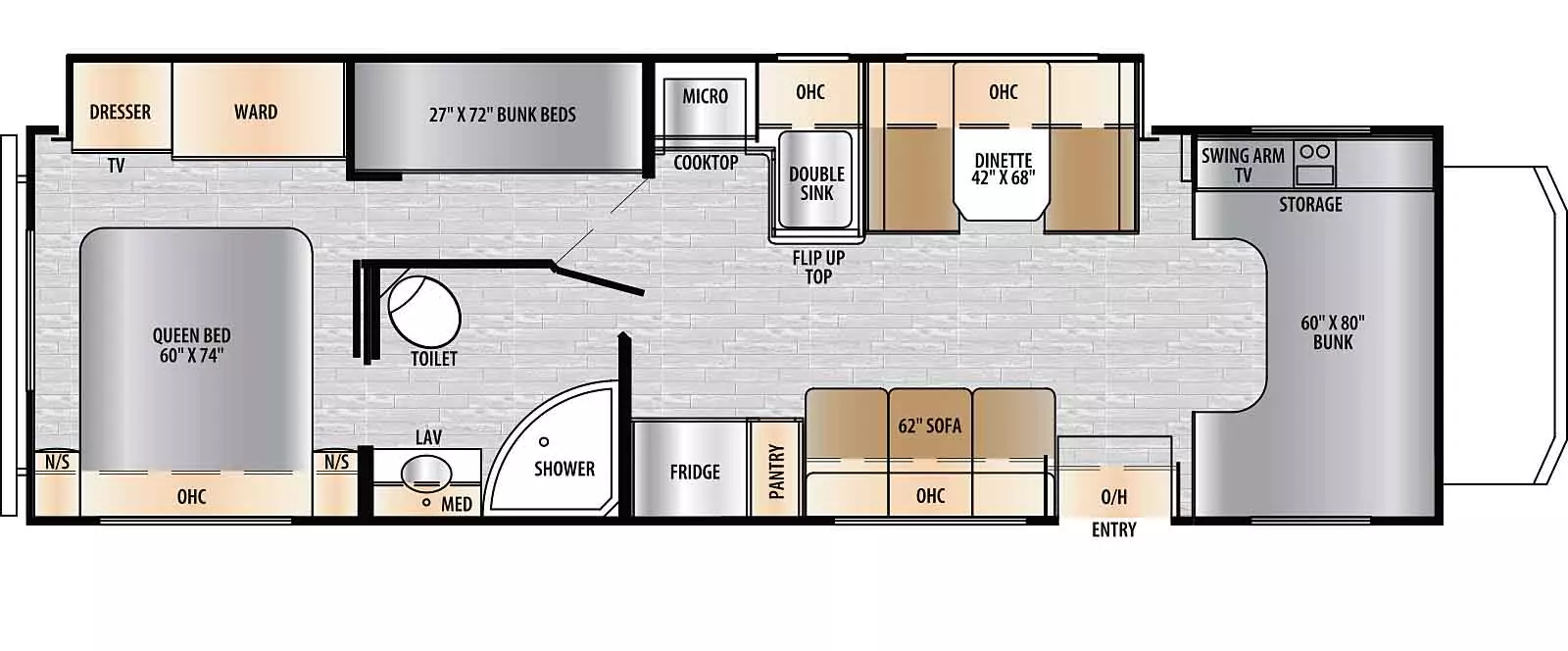 3100FB Floorplan Image