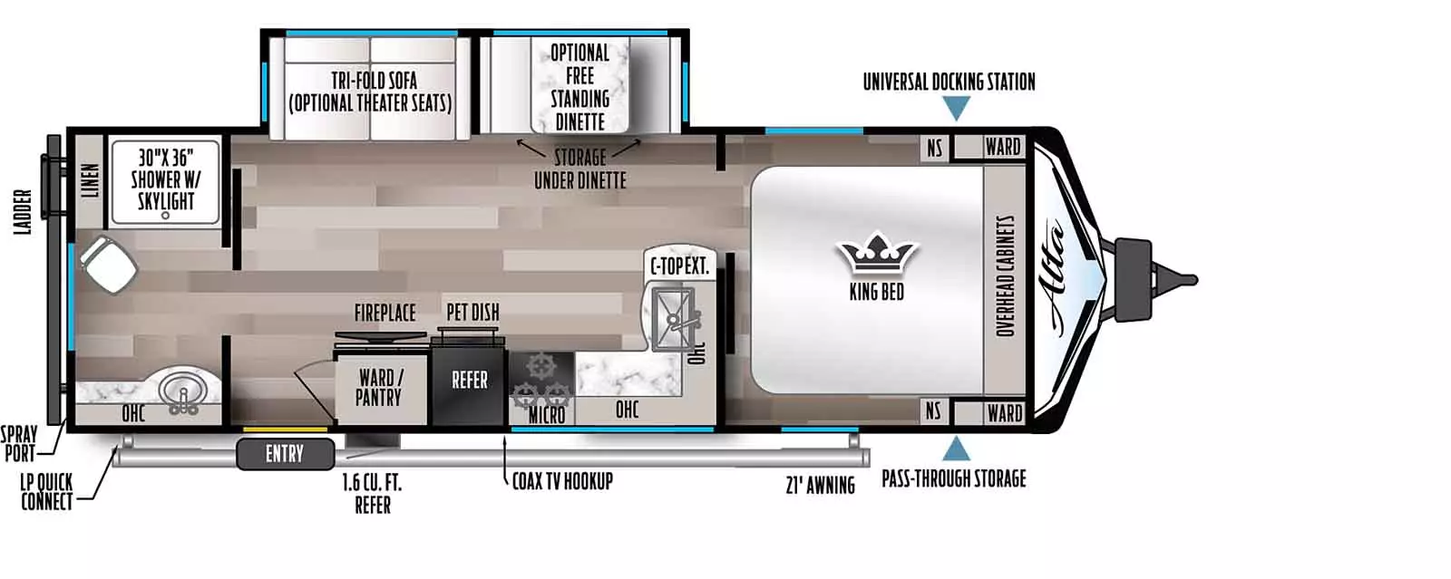 2600KRB Floorplan Image