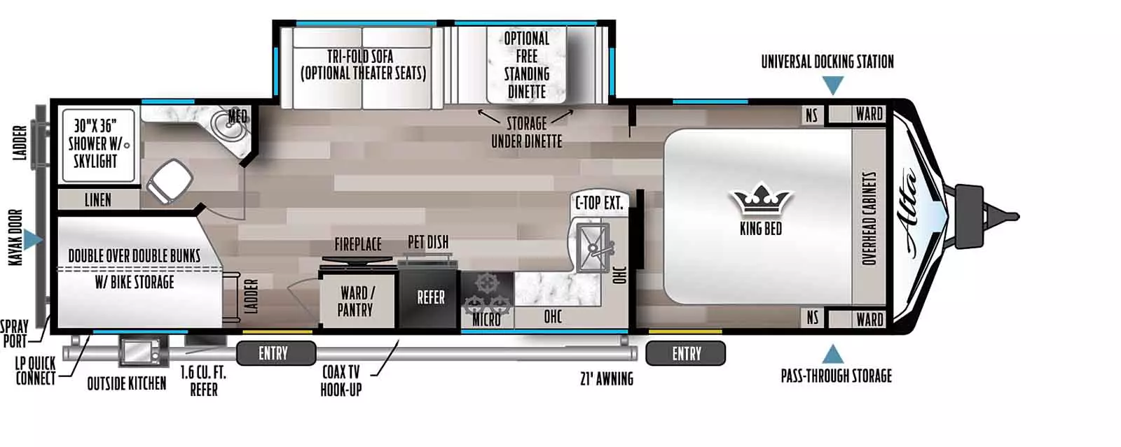 2800KBH Floorplan Image
