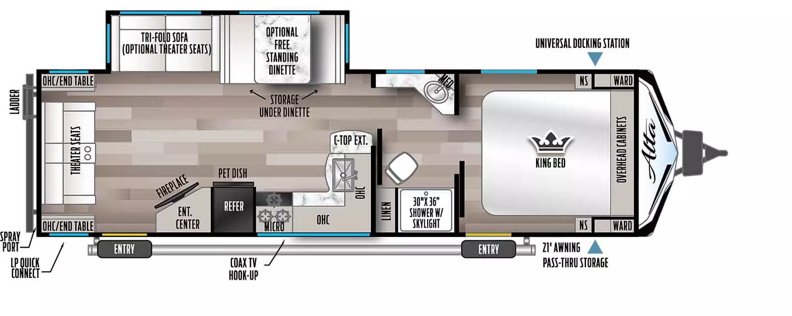 2850KRL Floorplan Image