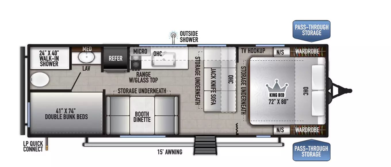 25BHLE Floorplan Image