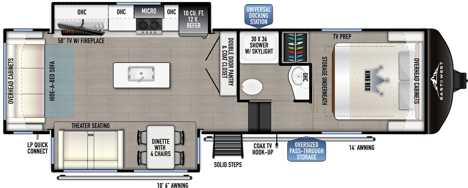 Tandara 28RL Floorplan