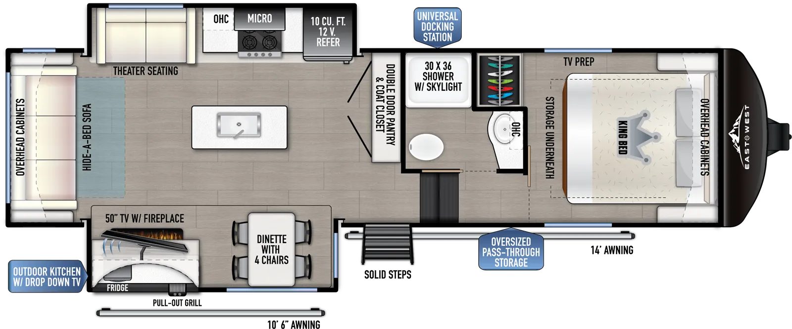 Tandara 28RL-OK Floorplan