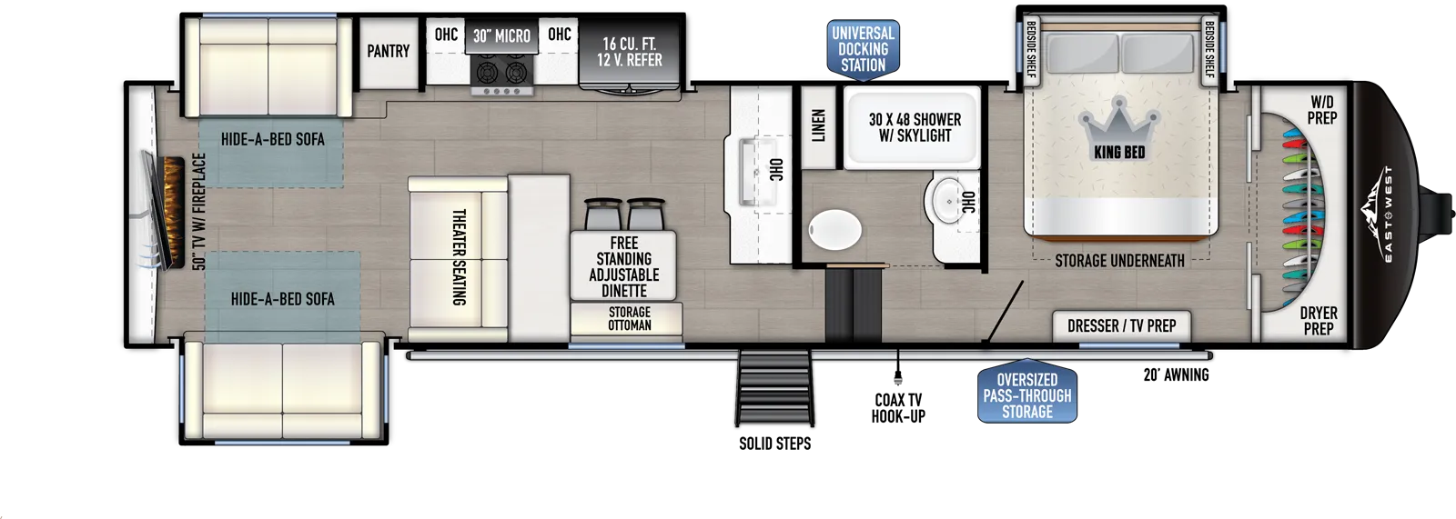 Tandara 340RD Floorplan