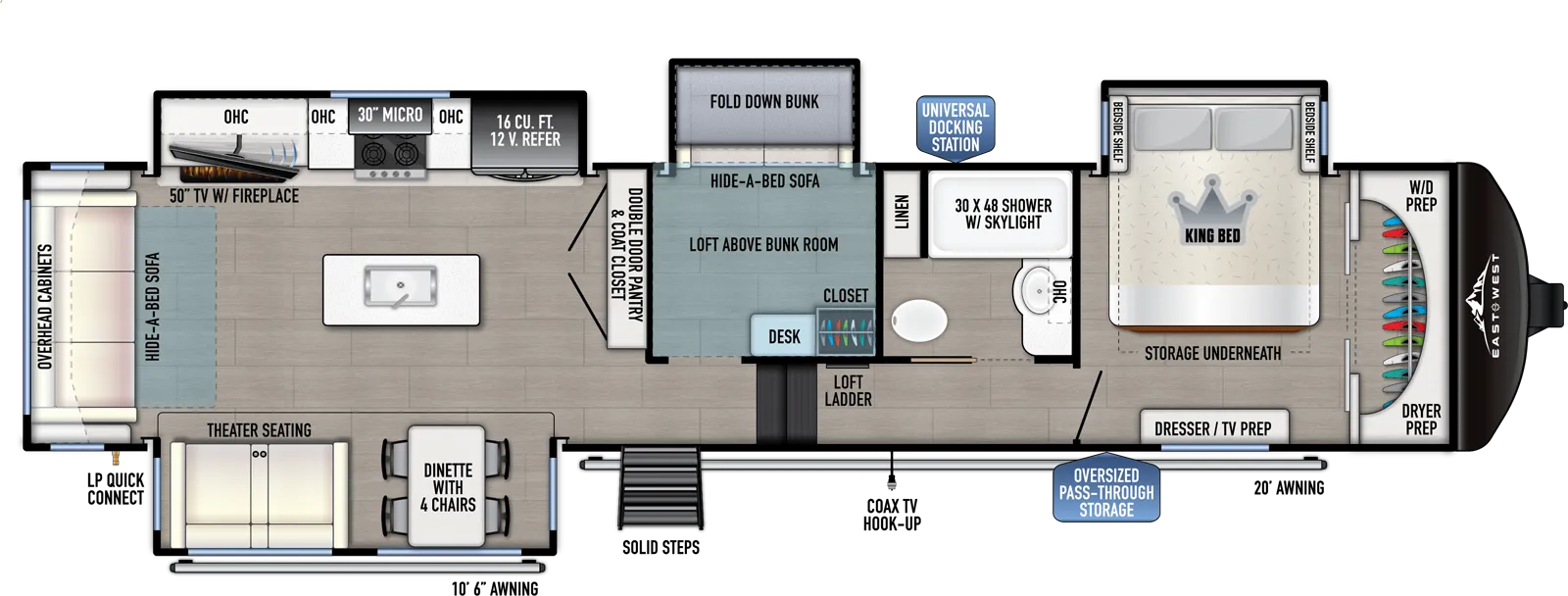 Tandara 385MB Floorplan