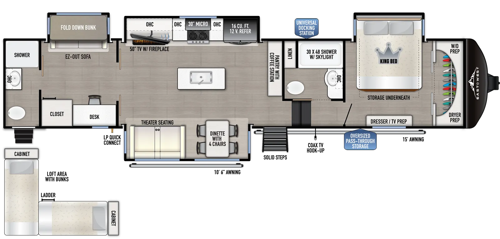 Tandara 387BH Floorplan