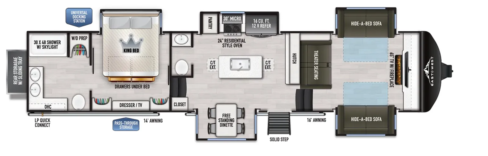 380FL Floorplan Image